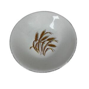Golden Wheat Vintage Homer Laughlin 22 K Gold Small 5" Bowl Made USA!